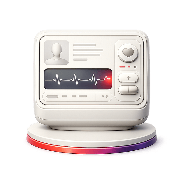 Healthcare technology illustration