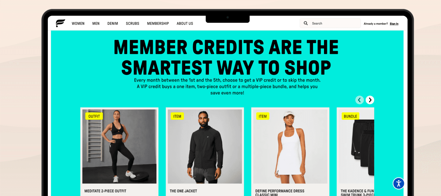 Fabletics Case Study | DTC Design Systems | Enspirit – The challenge
