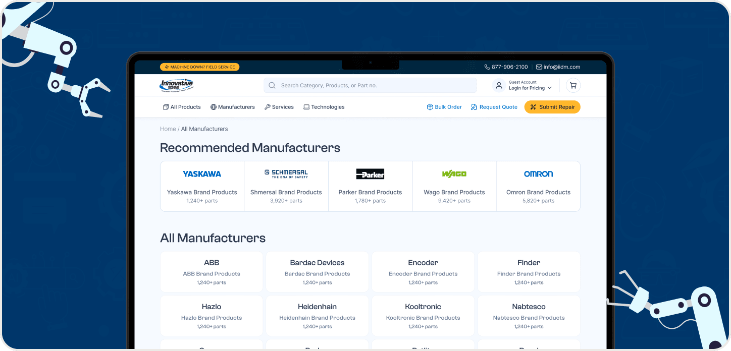Innovative IDM Case Study | B2B E-Commerce Platform | Enspirit – The problem