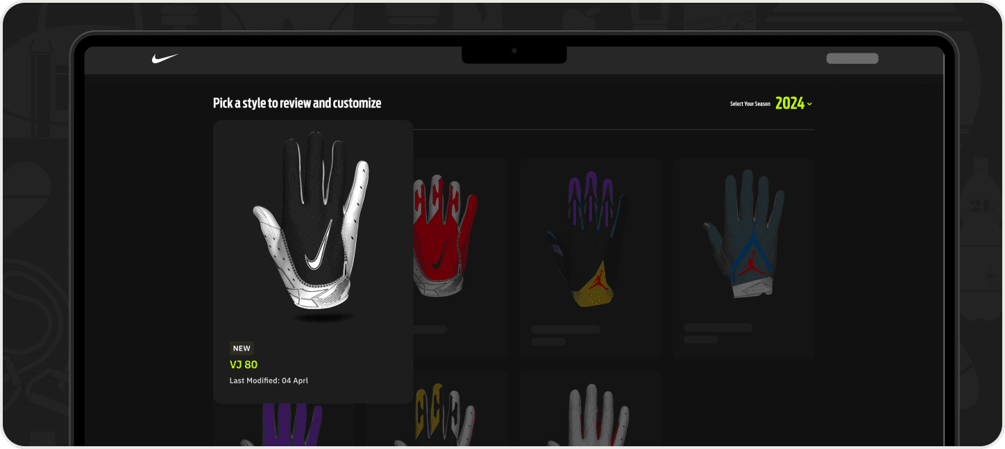 Nike Equipment Builder | Custom Sports Gear Platform | Enspirit – The approach
