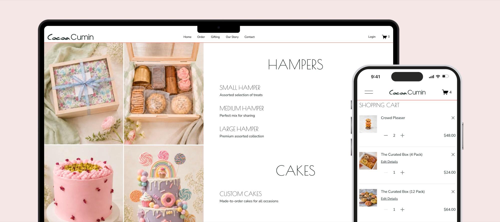 CocoaCumin Case Study | Squarespace Ecommerce Store | Enspirit – What we built