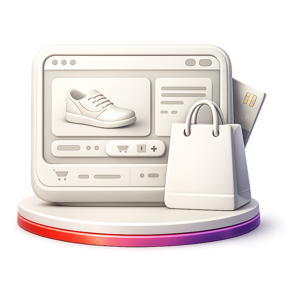 E-Commerce and retail technology illustration