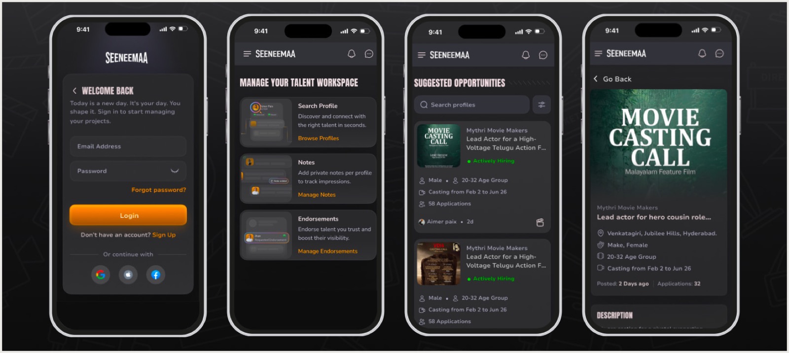 Seeneemaa Case Study | UX Redesign for Existing Product | Enspirit – The approach