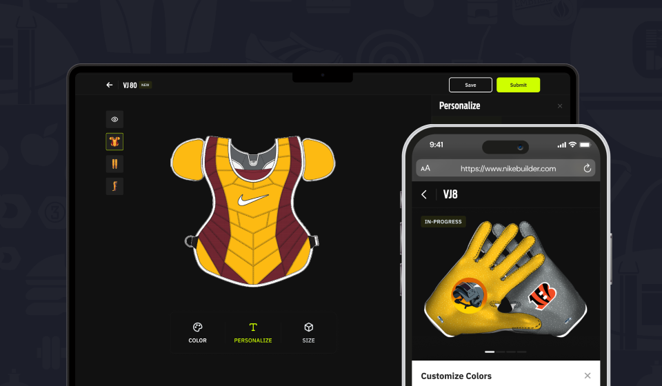 Nike Equipment Builder